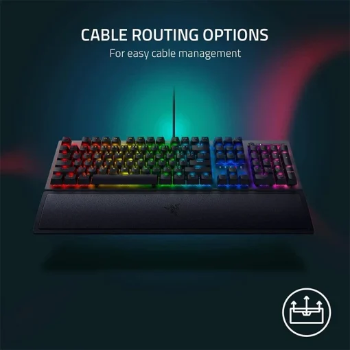 خرید کیبورد گیمینگ ریزر Razer BlackWidow V3 - سوئیچ سبز - تصویر 4