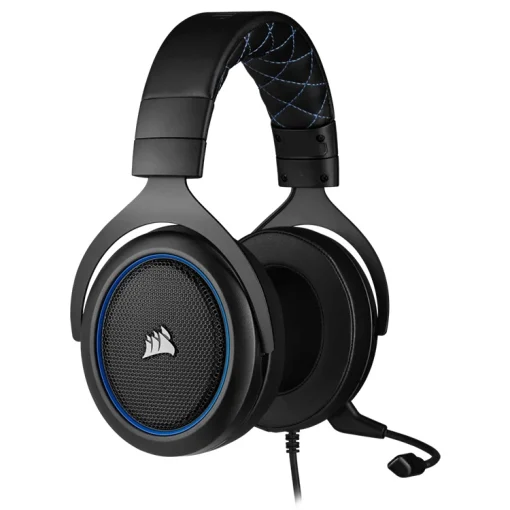 خرید هدست گیمینگ کورسیر Corsair HS50 PRO Stereo - آبی - تصویر 8
