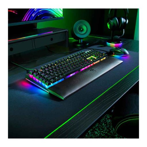 خرید کیبورد گیمینگ ریزر Razer BlackWidow V4 - سوئیچ سبز - تصویر 4