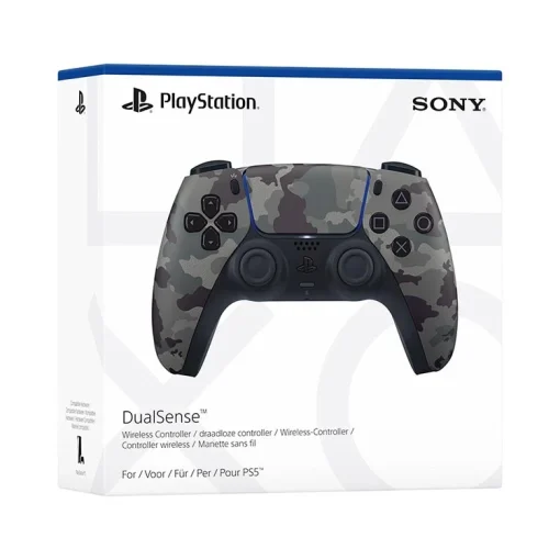 خرید دسته بازی دوال سنس ارتشی DualSense برای PS5 - رنگ Grey Camouflage - تصویر 3