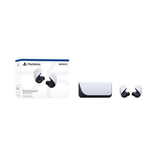 خرید ایرباد پلی استیشن پالس اکسپلور PS5 PULSE Explore Wireless Earbuds - سفید - تصویر 3