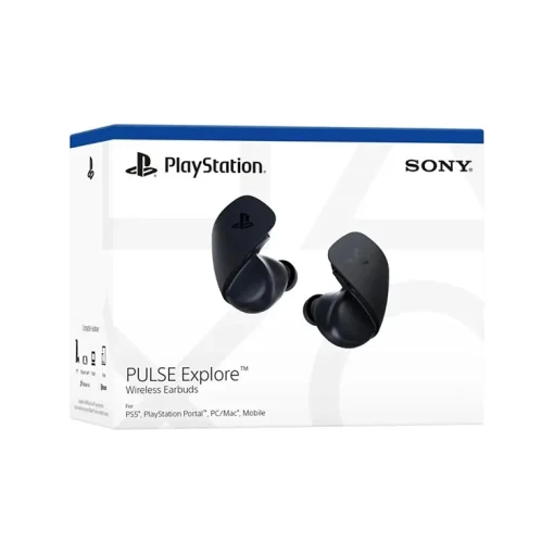 خرید ایرباد پلی استیشن پالس اکسپلور PS5 PULSE Explore Wireless Earbuds - مشکی - تصویر 3