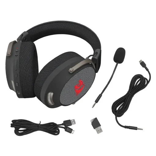 خرید هدست بی سیم گیمینگ ردراگون Redragon Arrow H858 Wireless - مشکی - تصویر 4