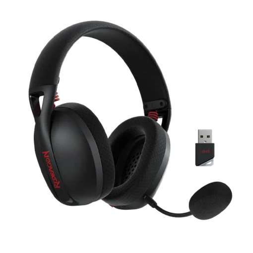 خرید هدست بی سیم گیمینگ ردراگون Redragon IRE PRO H848 Wireless - مشکی - تصویر 7