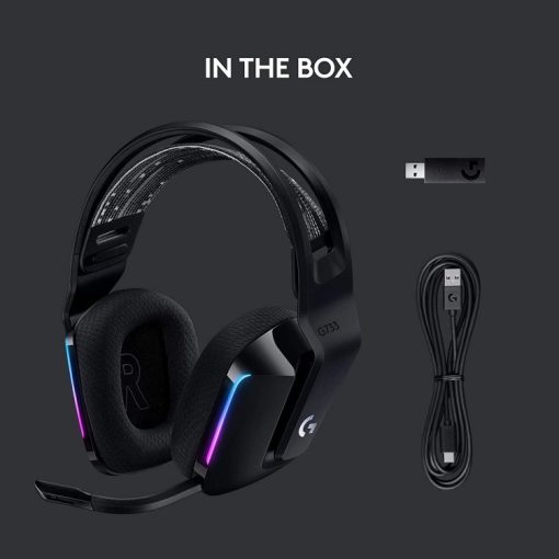 خرید هدست لاجیتک Logitech G733 Lightspeed - بی‌سیم - سیاه - تصویر 8