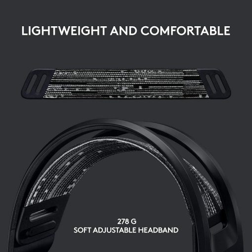 خرید هدست لاجیتک Logitech G733 Lightspeed - بی‌سیم - سیاه - تصویر 4