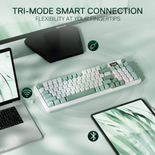 خرید کیبورد بی سیم گیمینگ ردراگون Redragon Galatin pro k719 WG Wireless - تصویر 8