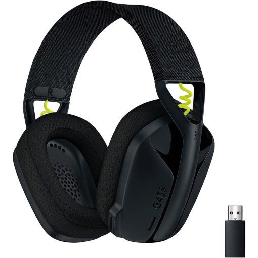 خرید هدست بی سیم لاجیتک Headset Logitech G435 Wireless Black - تصویر 1