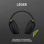 خرید هدست بی سیم لاجیتک Headset Logitech G435 Wireless Black - تصویر 4