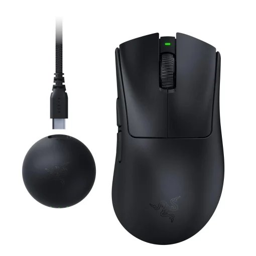 خرید ماوس گیمینگ بی سیم ریزر Razer DeathAdder V4 Pro Wireless Gaming Mouse Black Edition - تصویر 1