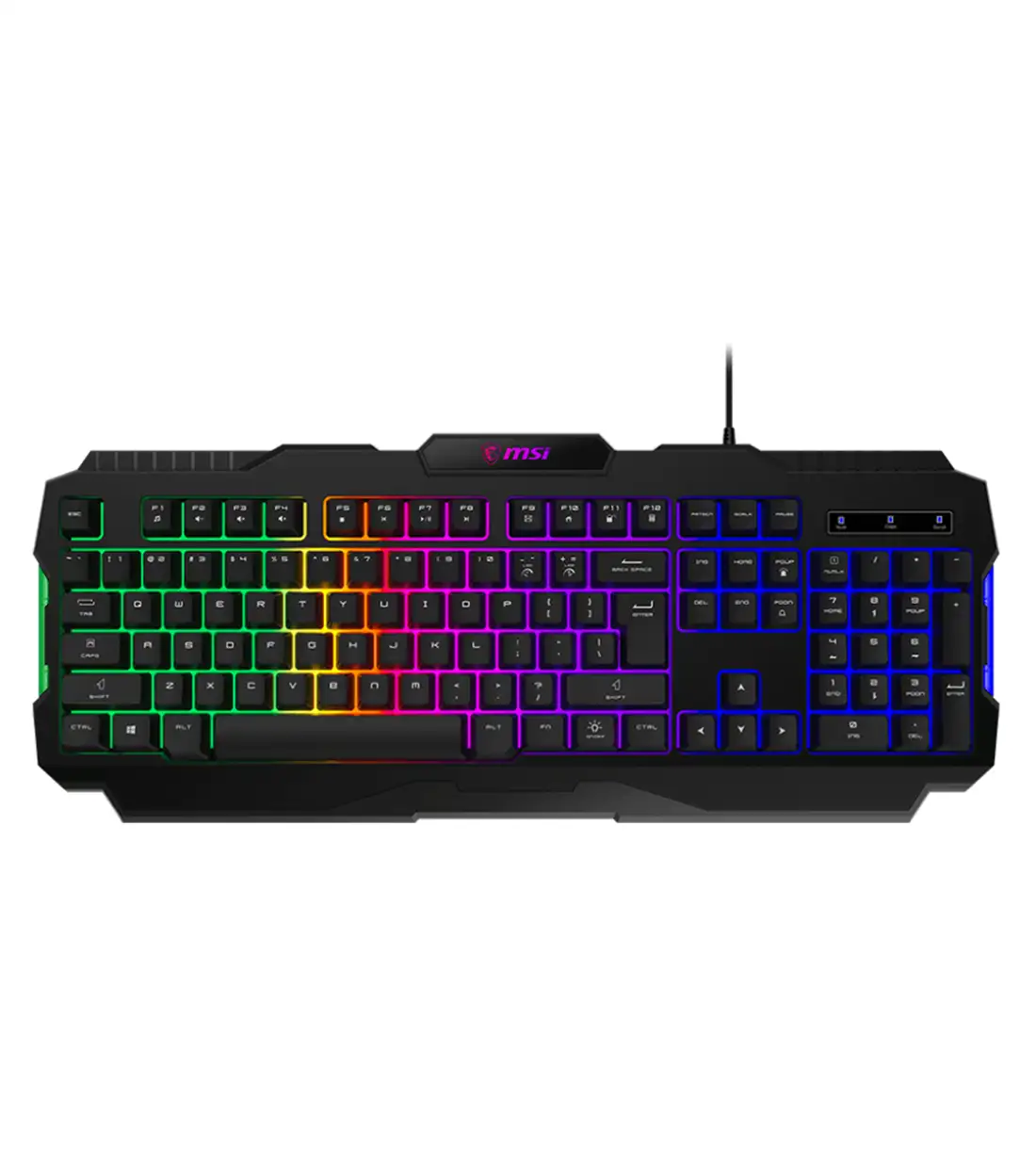 FORGE-GK1001 خرید کیبورد گیمینگ ام اس آی MSI FORGE GK100 - تصویر 1