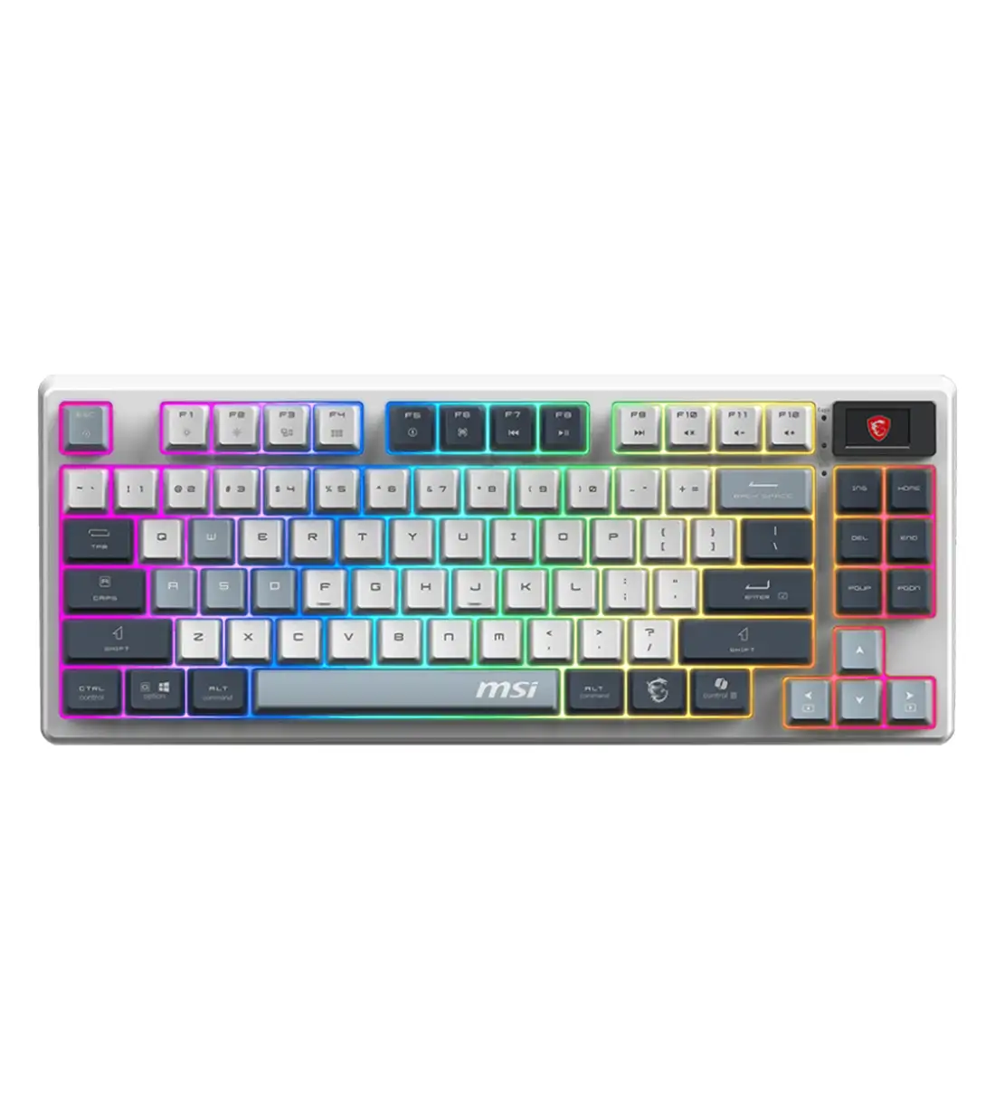 FORGE-GK600-TKL-SKY1 خرید کیبورد بی سیم مکانیکال گیمینگ ام اس آی MSI FORGE GK600 TKL SKY - تصویر 1