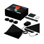 خرید پنل هوشمند روشنایی 9 تکه نانولیف Nanoleaf Shapes Limited Edition Ultra Black Triangles Smarter Kit - تصویر 3